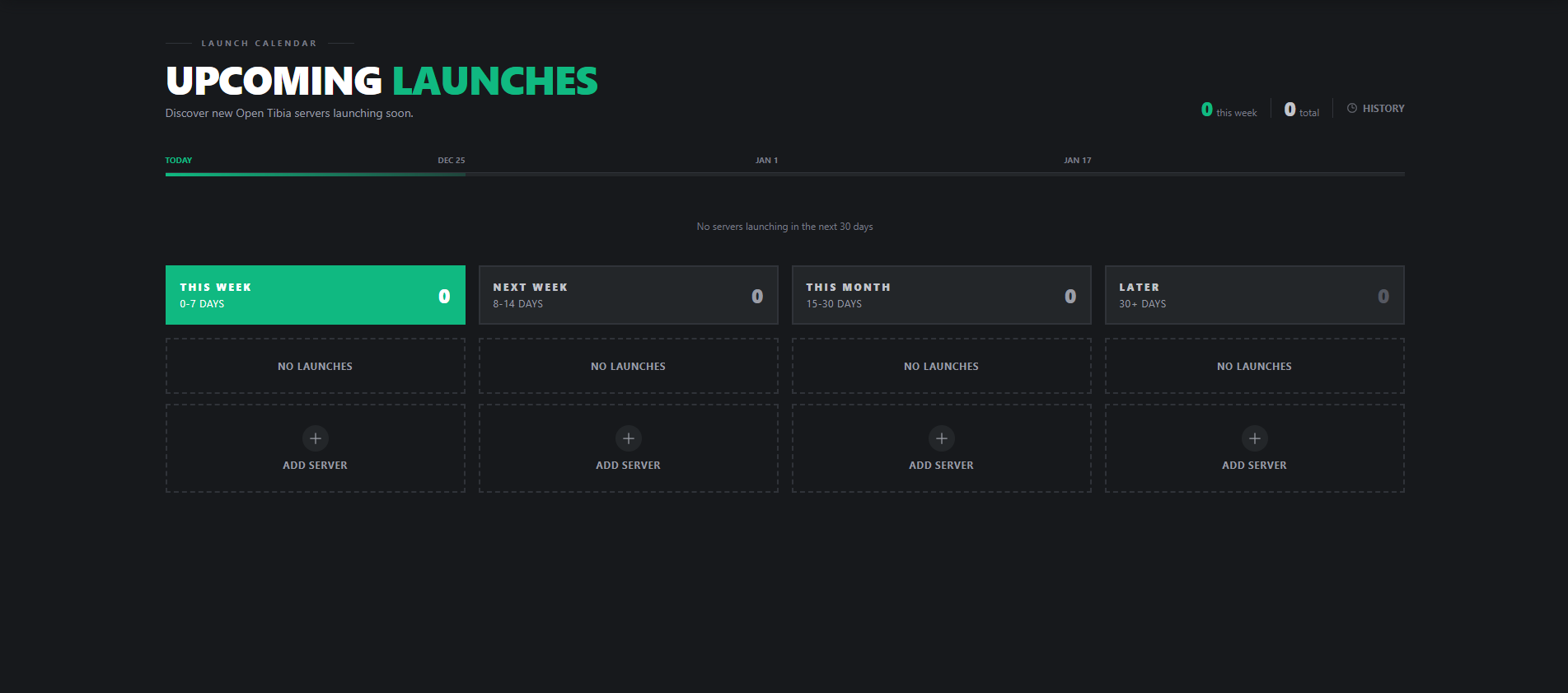 Upcoming Launches